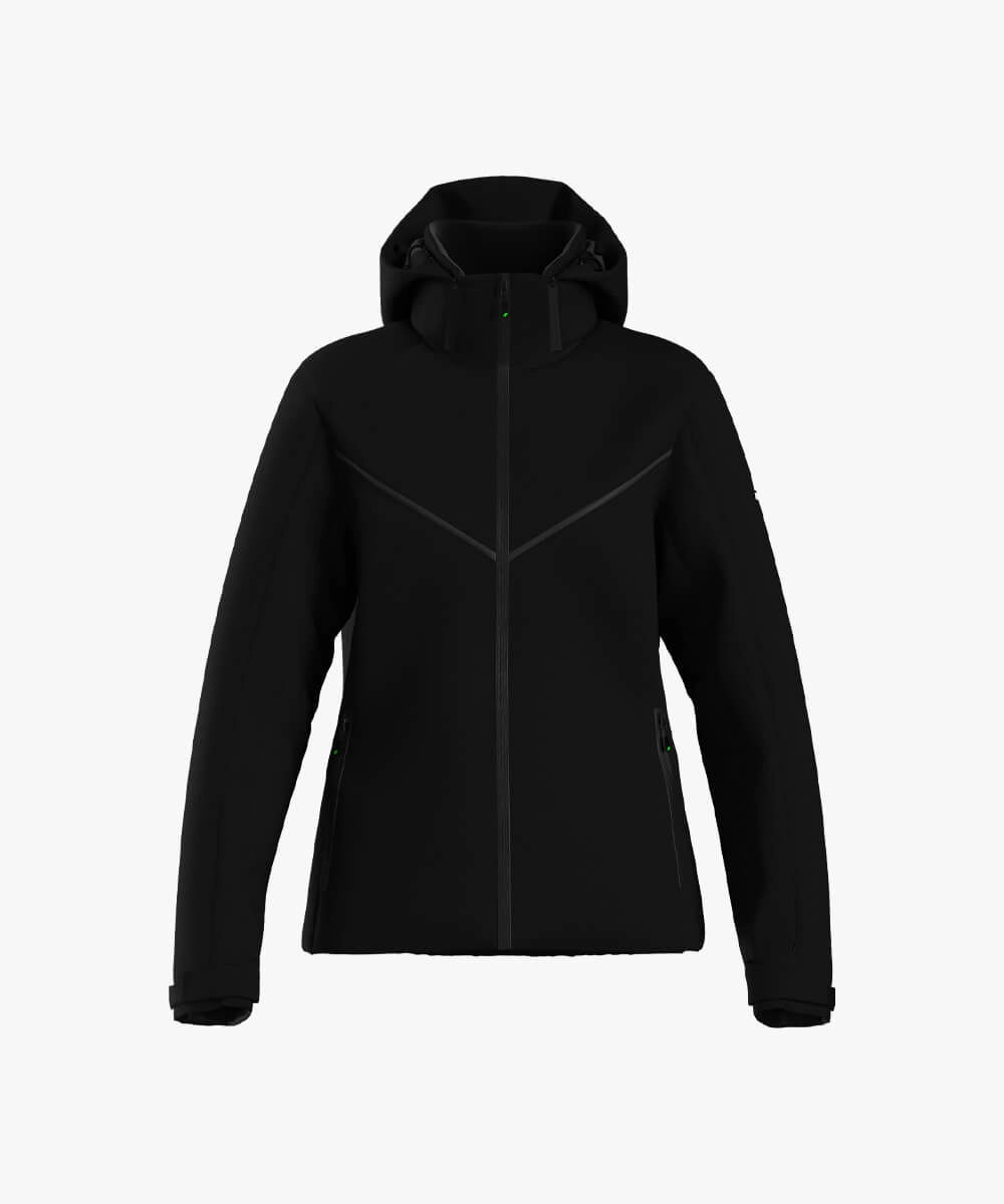 TRUN LADY NERO FRONTE Energiapura Trun Lady Jacket - Image 1