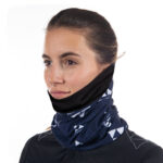 Fischer CI-LOGO-FLEECE BANDANA DARKNAVY-WHITE